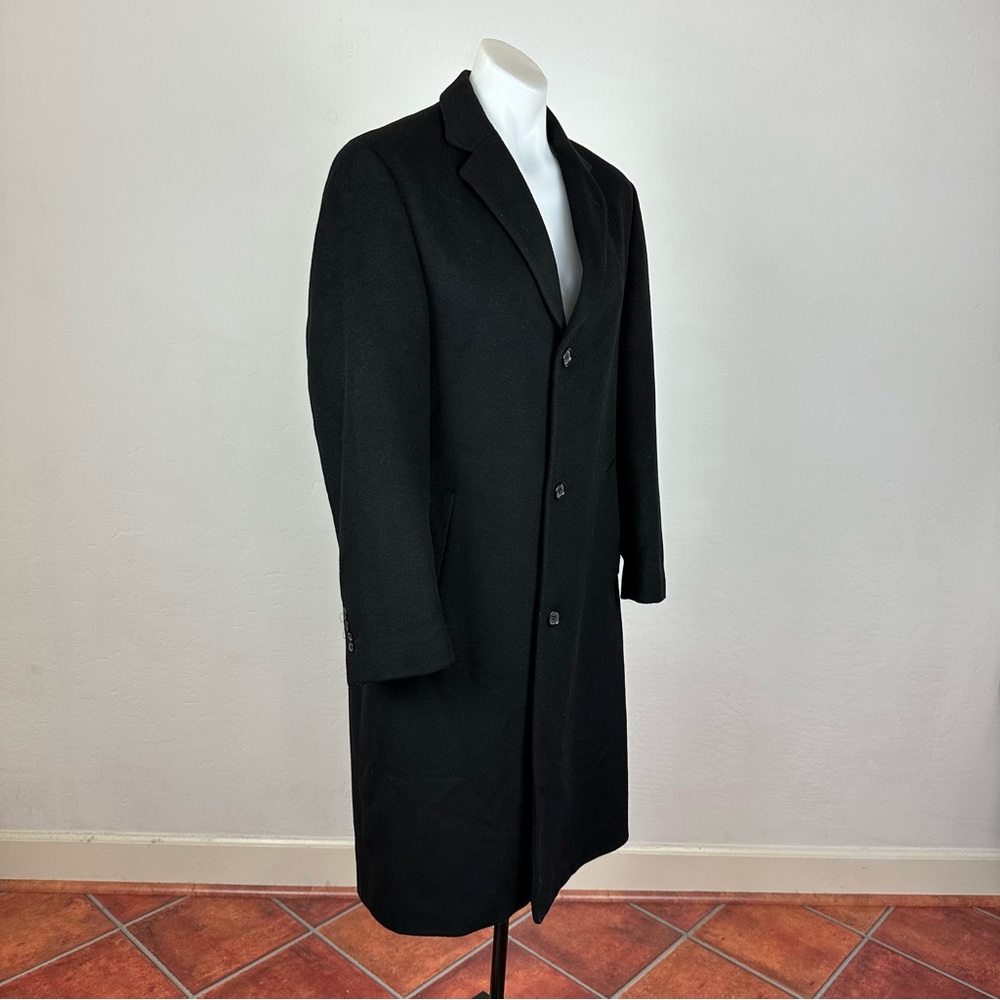 Izod Wool Gentleman’s Overcoat - Picture 5 of 8